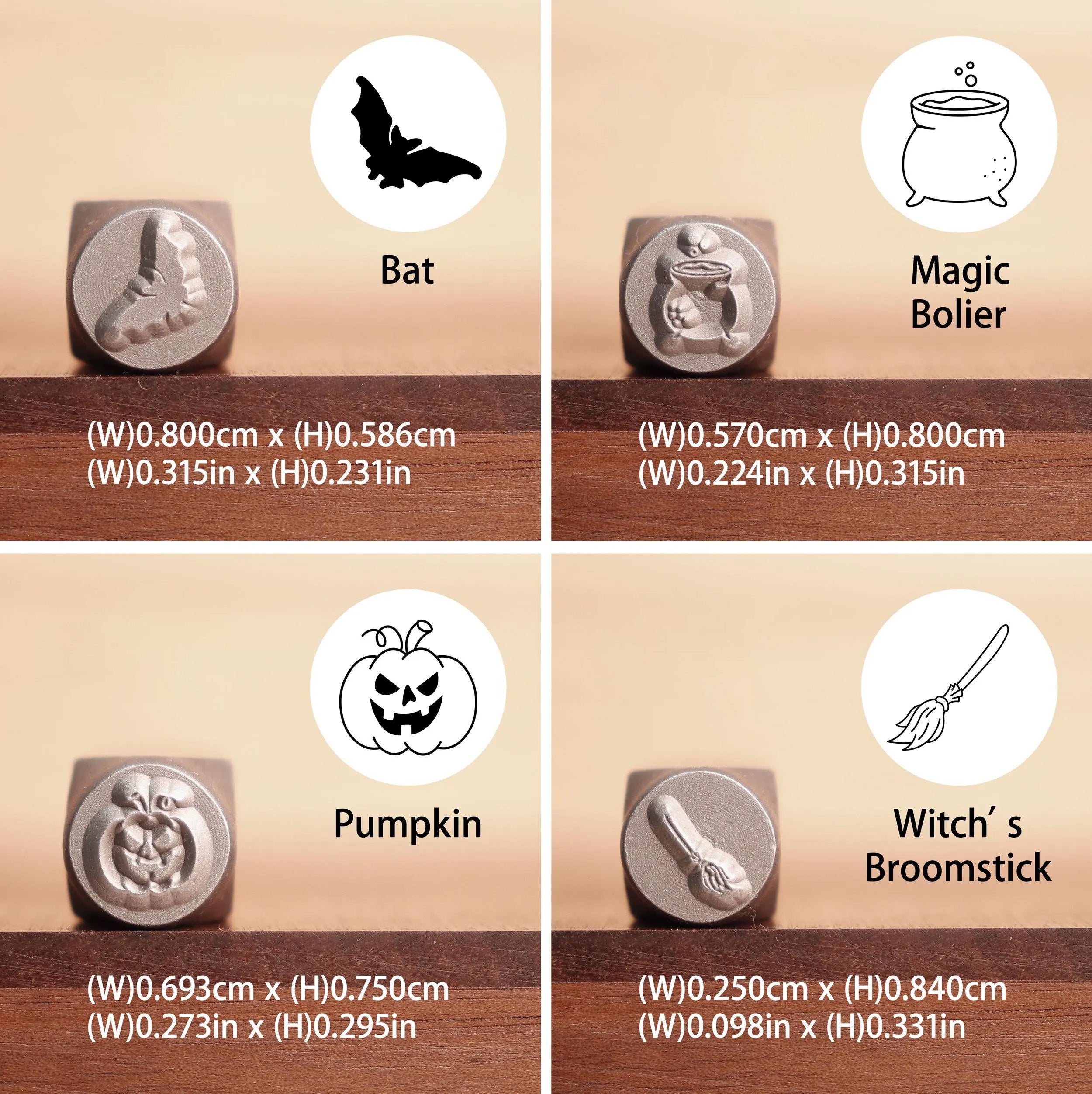 Halloween Metal Stamps Set | DIY Jewelry Tools