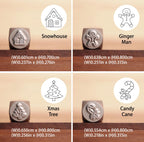 Christmas Metal Stamps Set | DIY Jewelry Tools