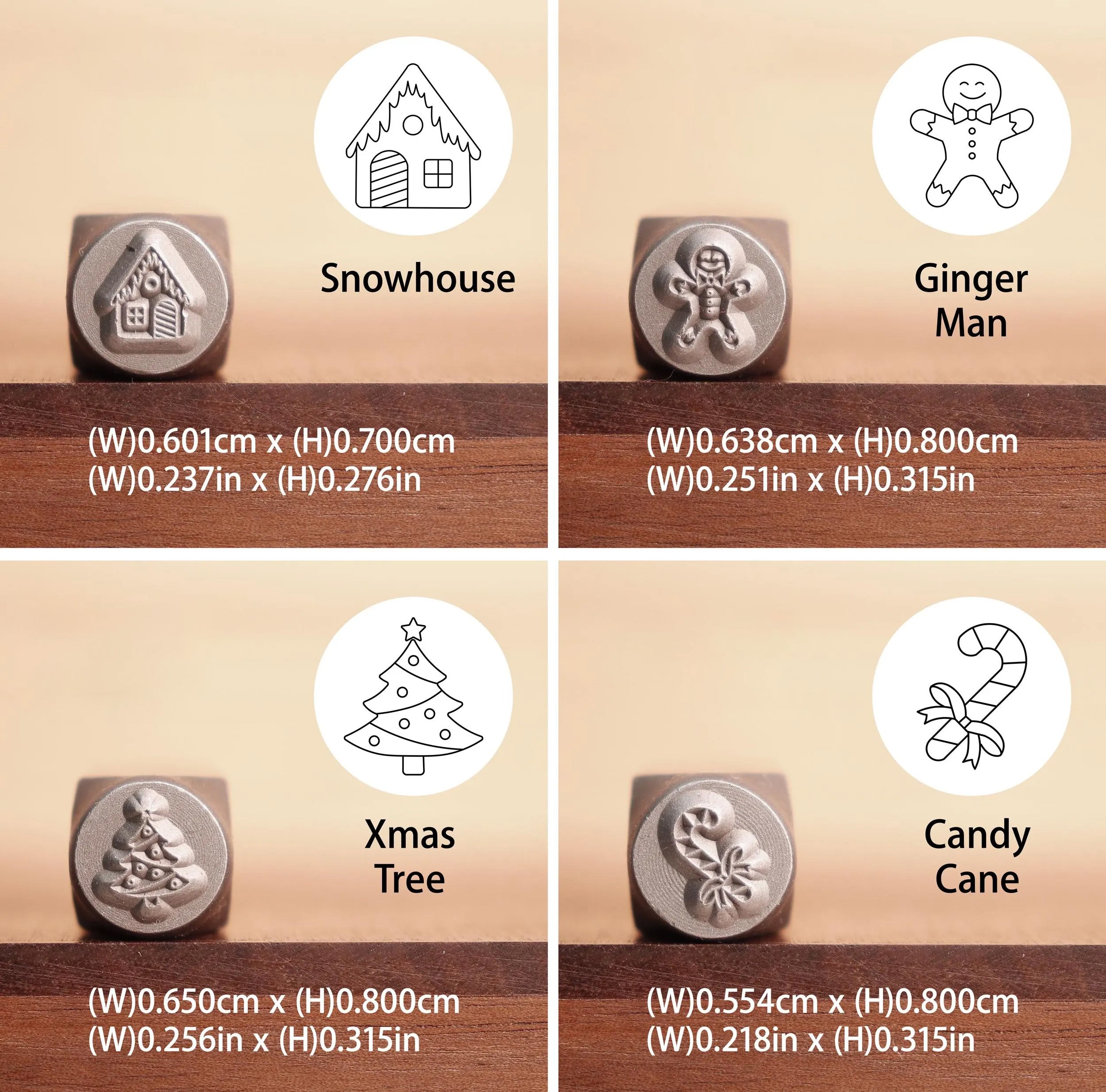 Christmas Metal Stamps Set | DIY Jewelry Tools