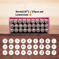 3mm Lowercase Metal Stamp Set | DIY Jewelry Tools