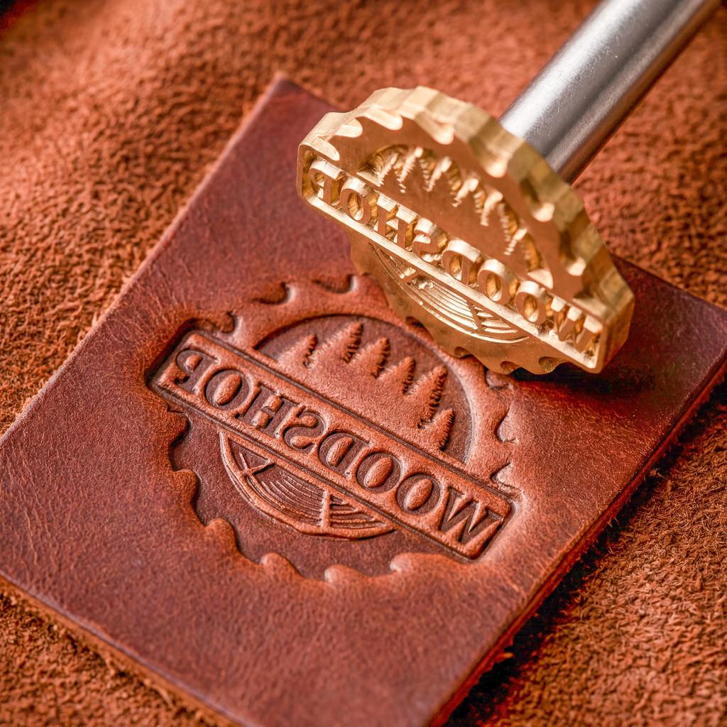 Custom Brass Leather Stamp | Personalized Hammer Punch Tool