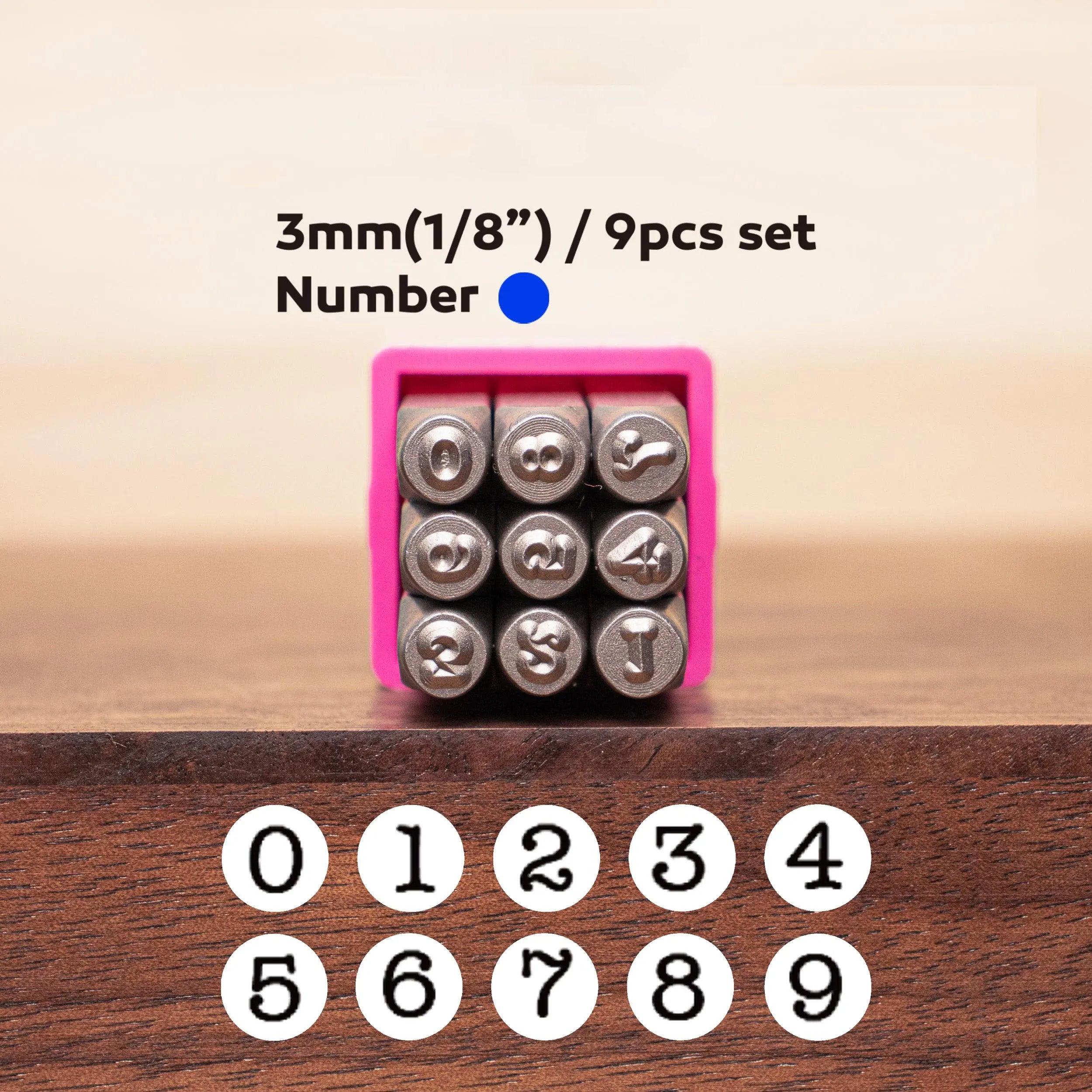 Numbers Metal Stamp Set | DIY Jewelry Tools