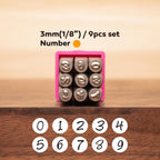 3mm Number Metal Stamps | DIY Jewelry Tools