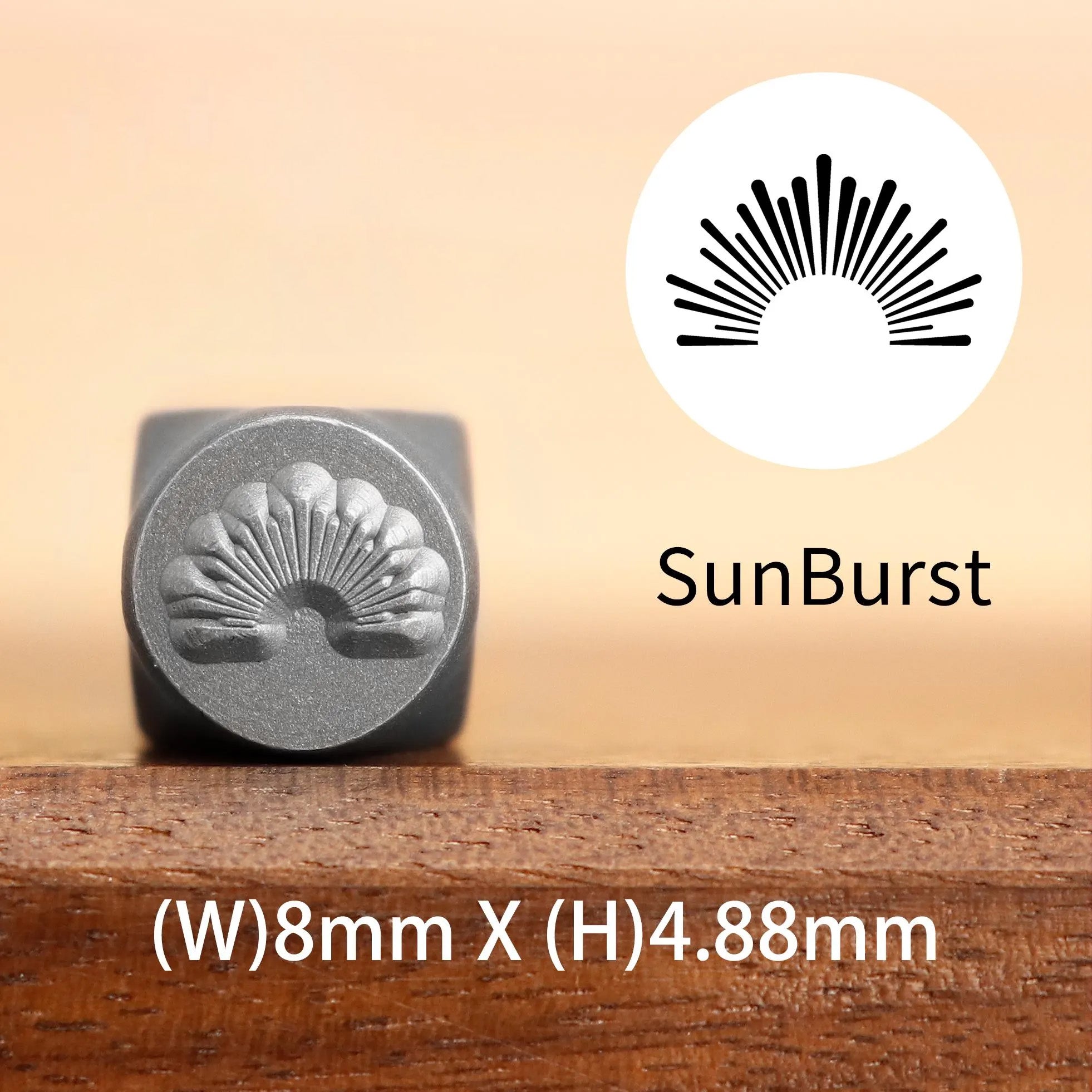 Sunburst Metal Stamp Set | DIY Jewelry Tools