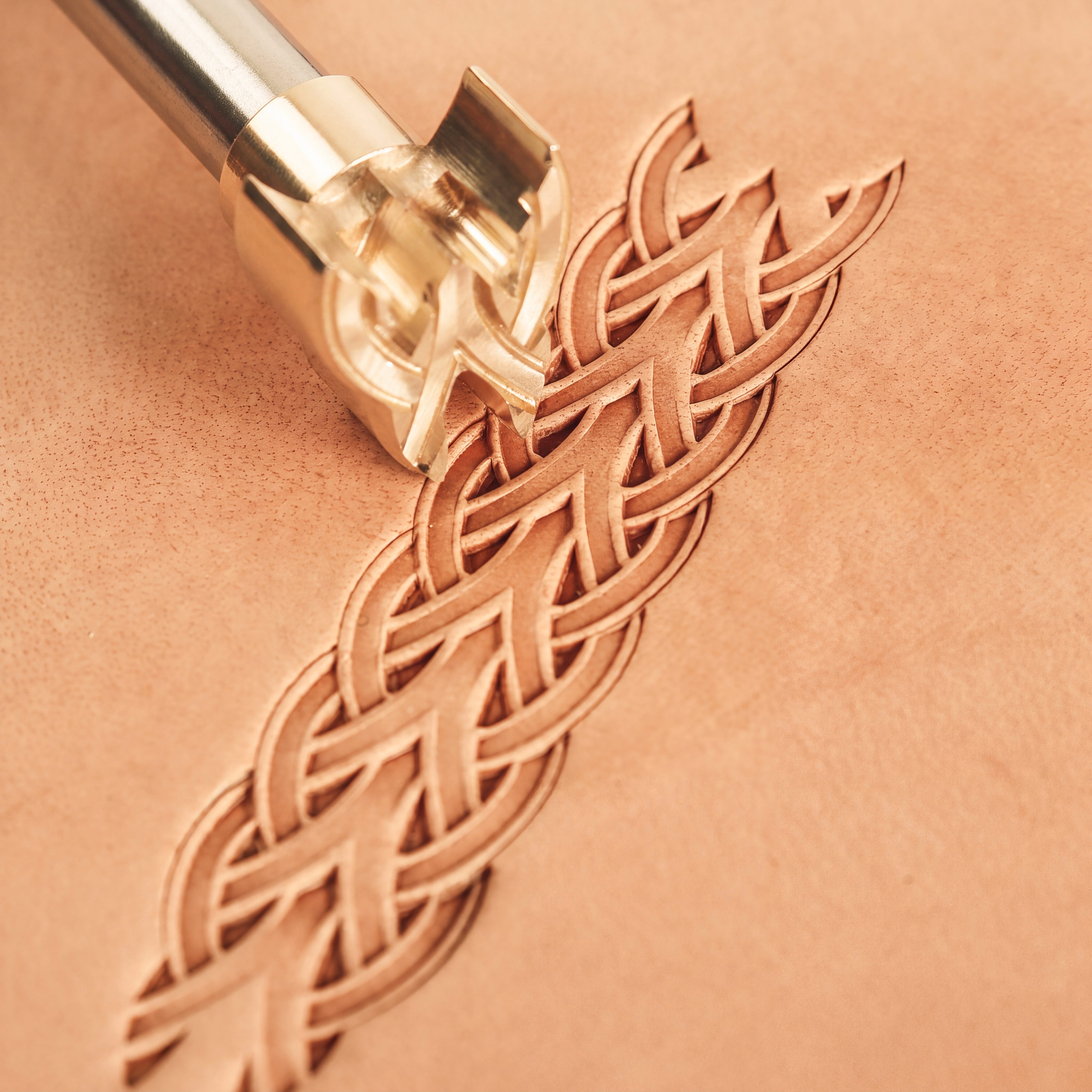 Celtic Style Metal Stamp | DIY Leathercraft Tools