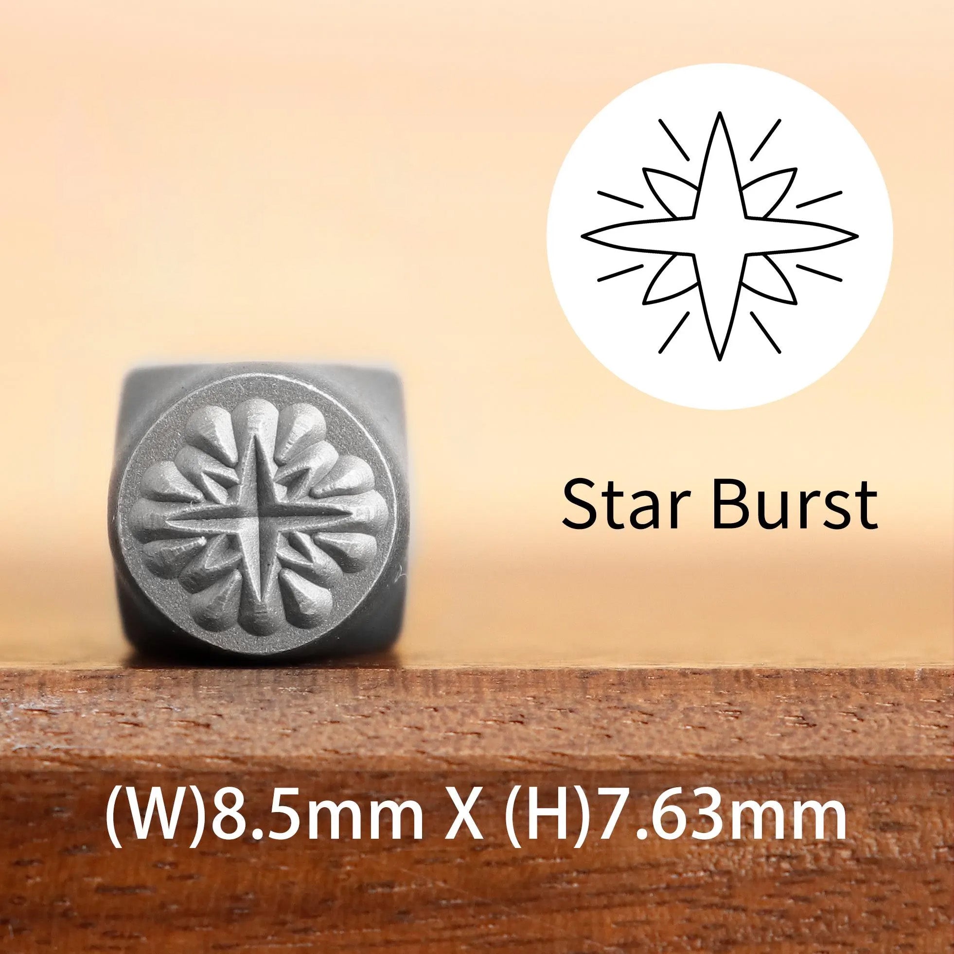Sunburst Metal Stamp Set | DIY Jewelry Tools