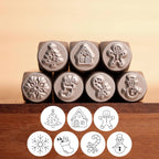 Christmas Metal Stamps Set | DIY Jewelry Tools