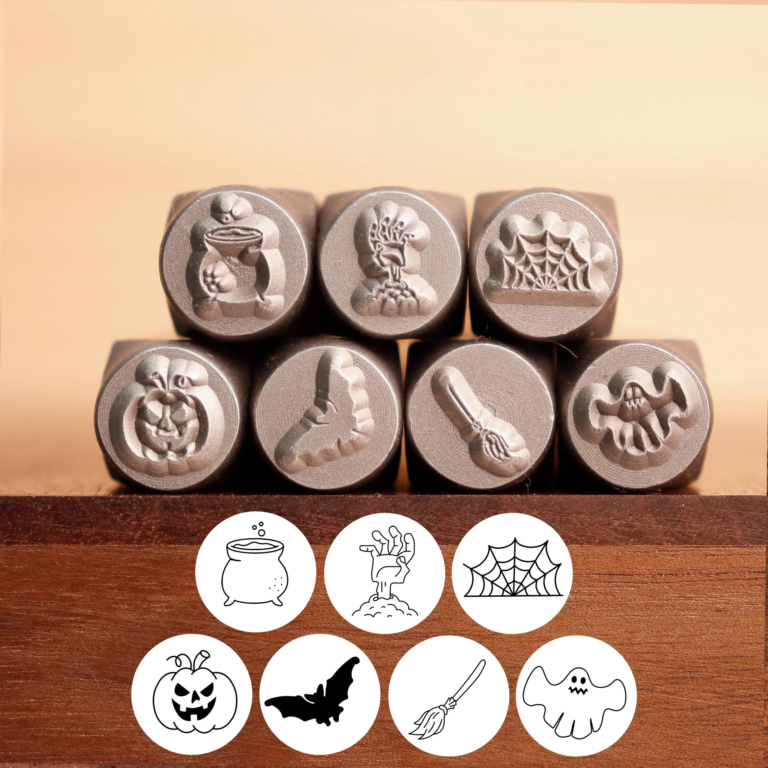 Halloween Metal Stamps Set | DIY Jewelry Tools