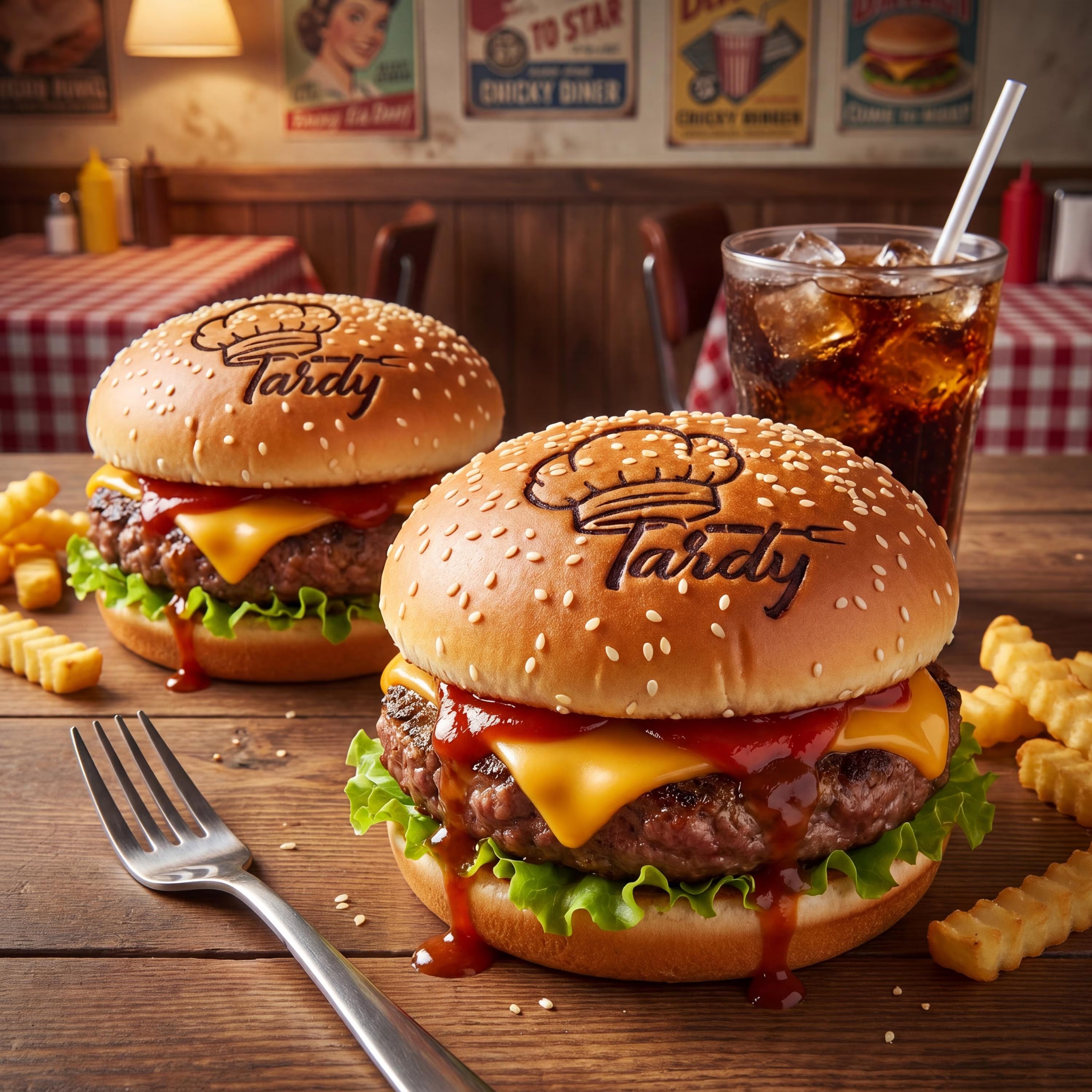 Custom Burger Branding Iron | Personalized BBQ Meat Stamp for Grill