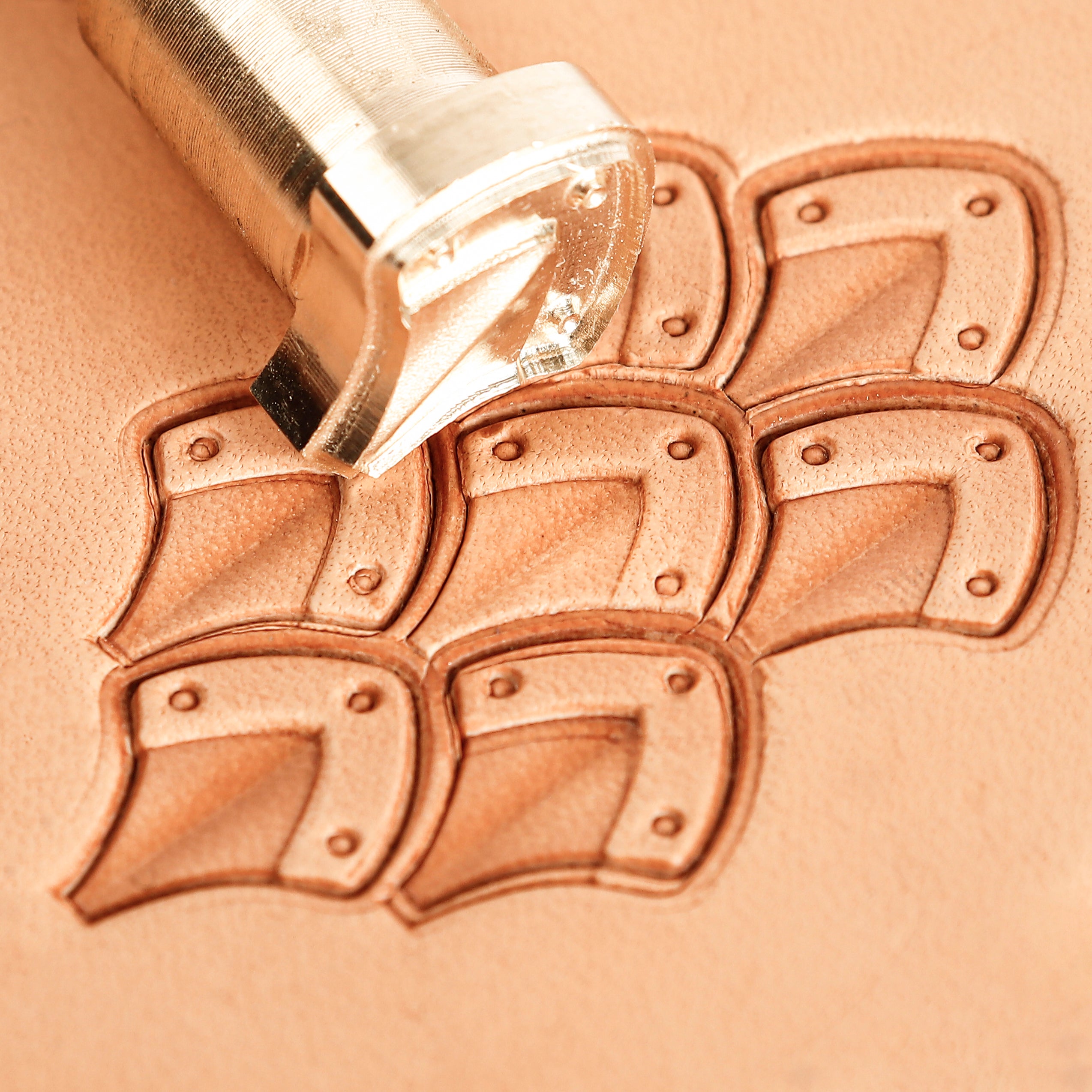 Armor Scale Metal Stamp | DIY Leathercraft Tools
