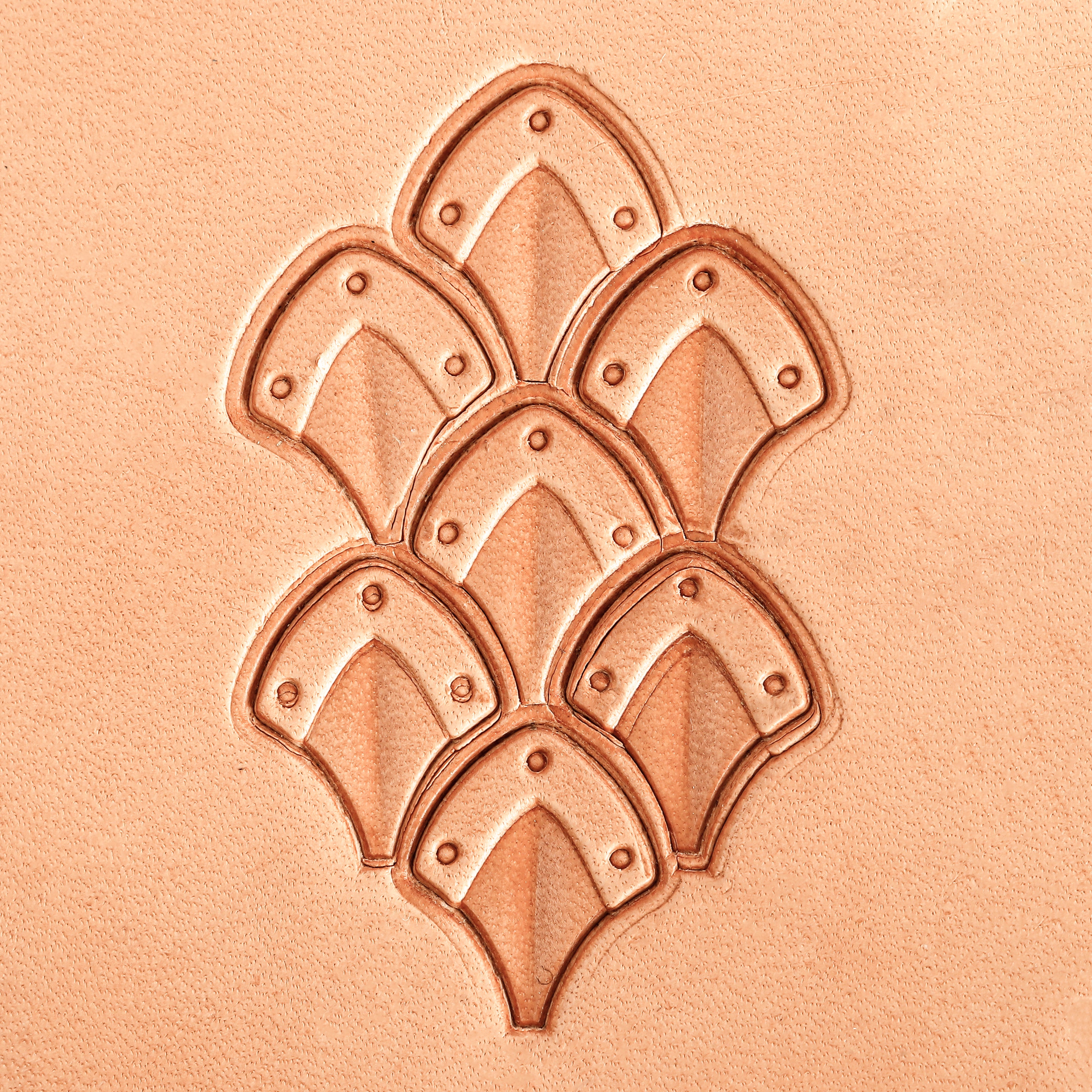 Armor Scale Metal Stamp | DIY Leathercraft Tools