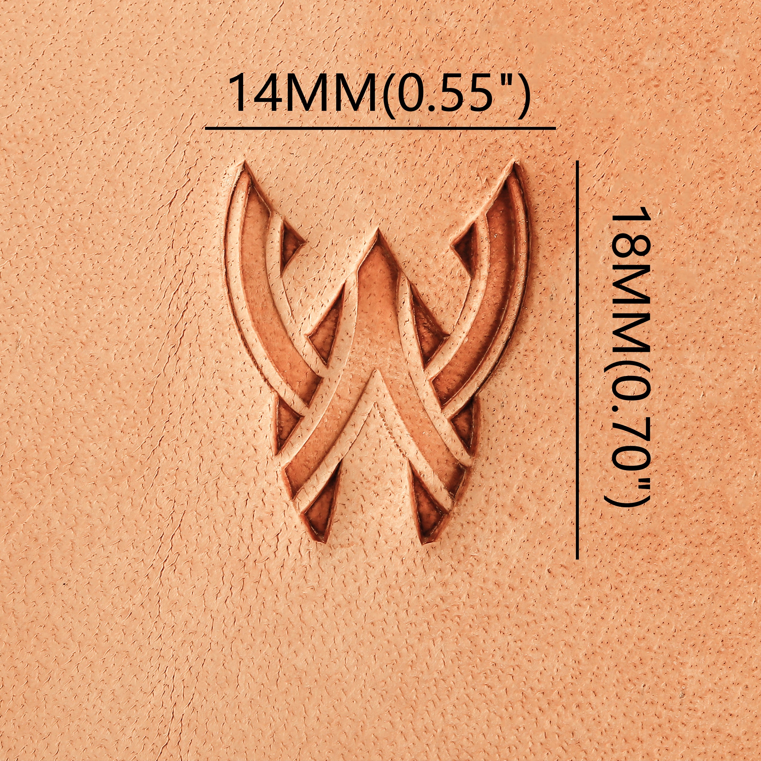 Celtic Style Metal Stamp | DIY Leathercraft Tools