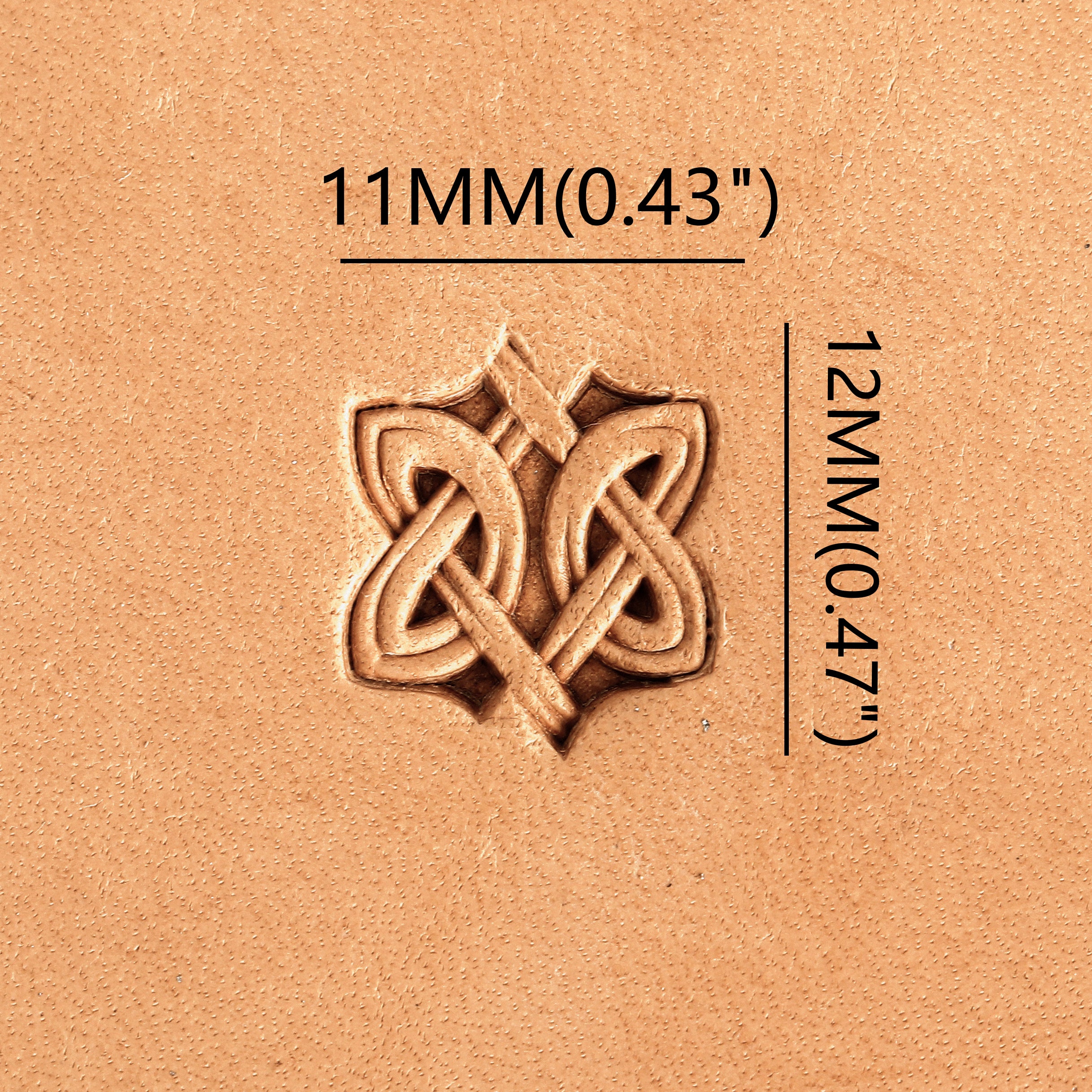 Celtic Knot Border Metal Stamp | DIY Leathercraft Tools