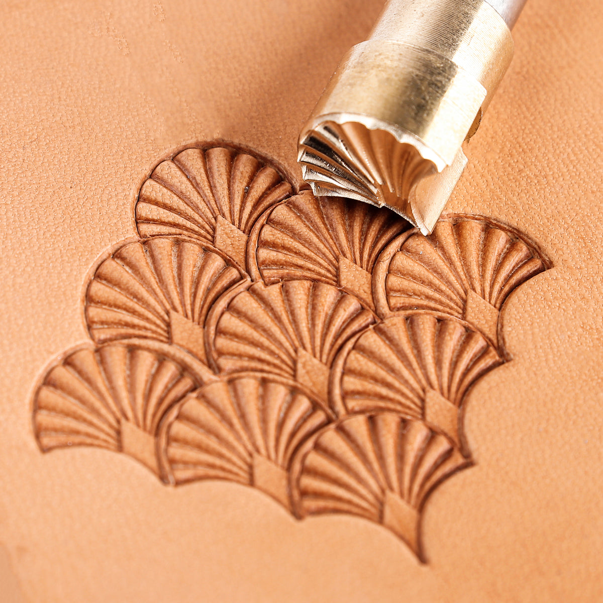 Scrollwork Brass Stamp | DIY Leathercraft Tools - ELT030