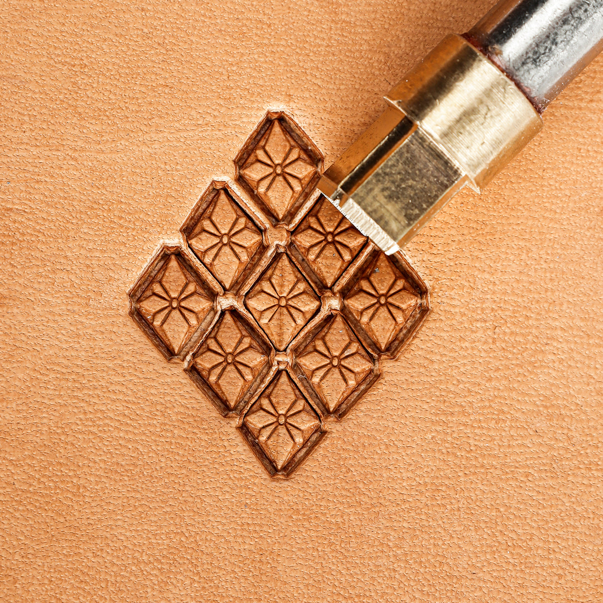 Diamond Brass Stamp | DIY Leathercraft Tools - ELT032