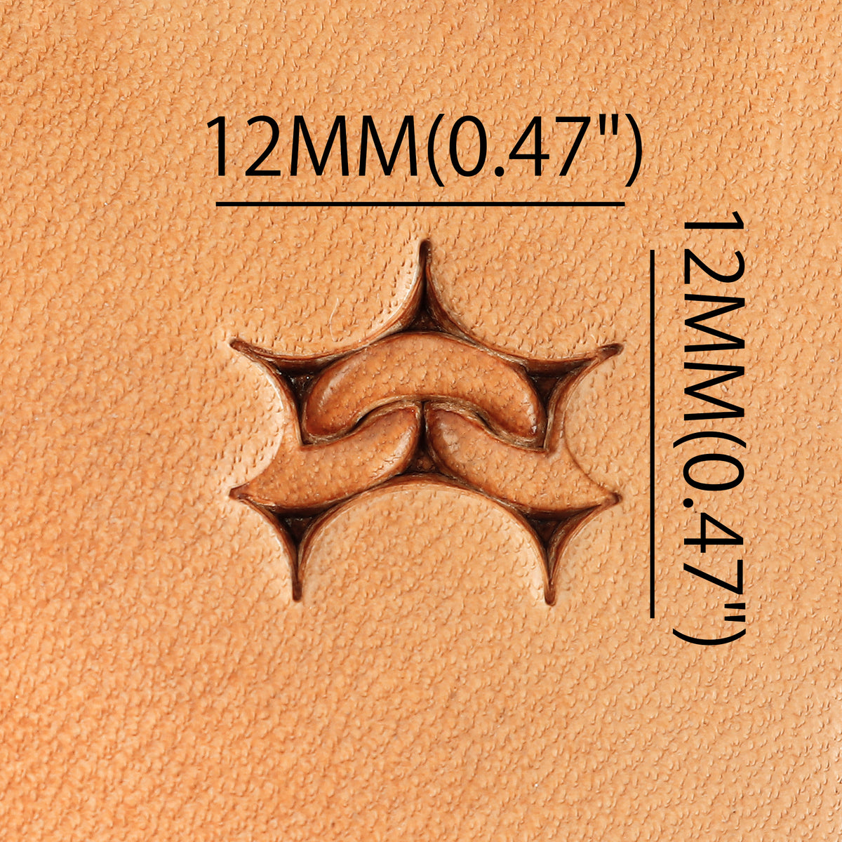 Hauberk Brass Stamp | DIY Leathercraft Tools - ELT035