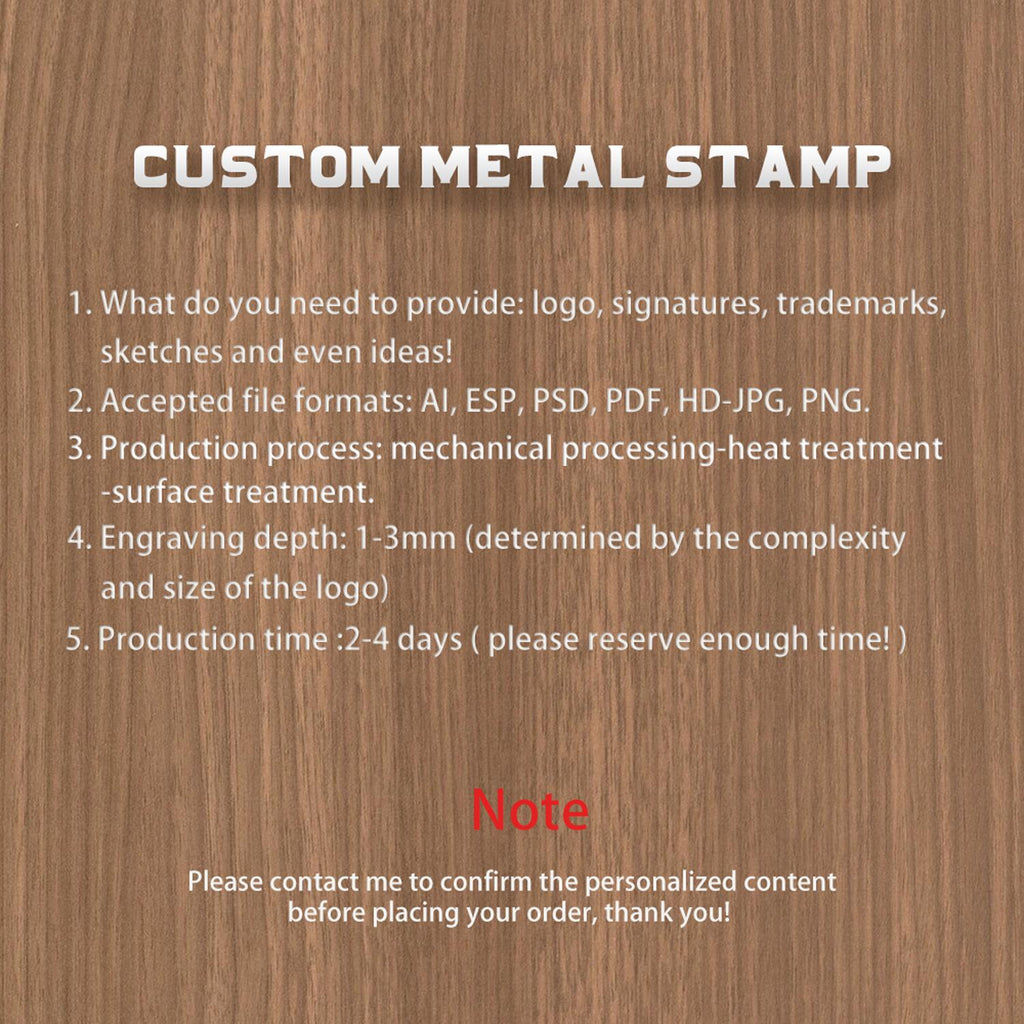 Custom Micro Steel Stamp | Personalized Metal Jewelry Punch