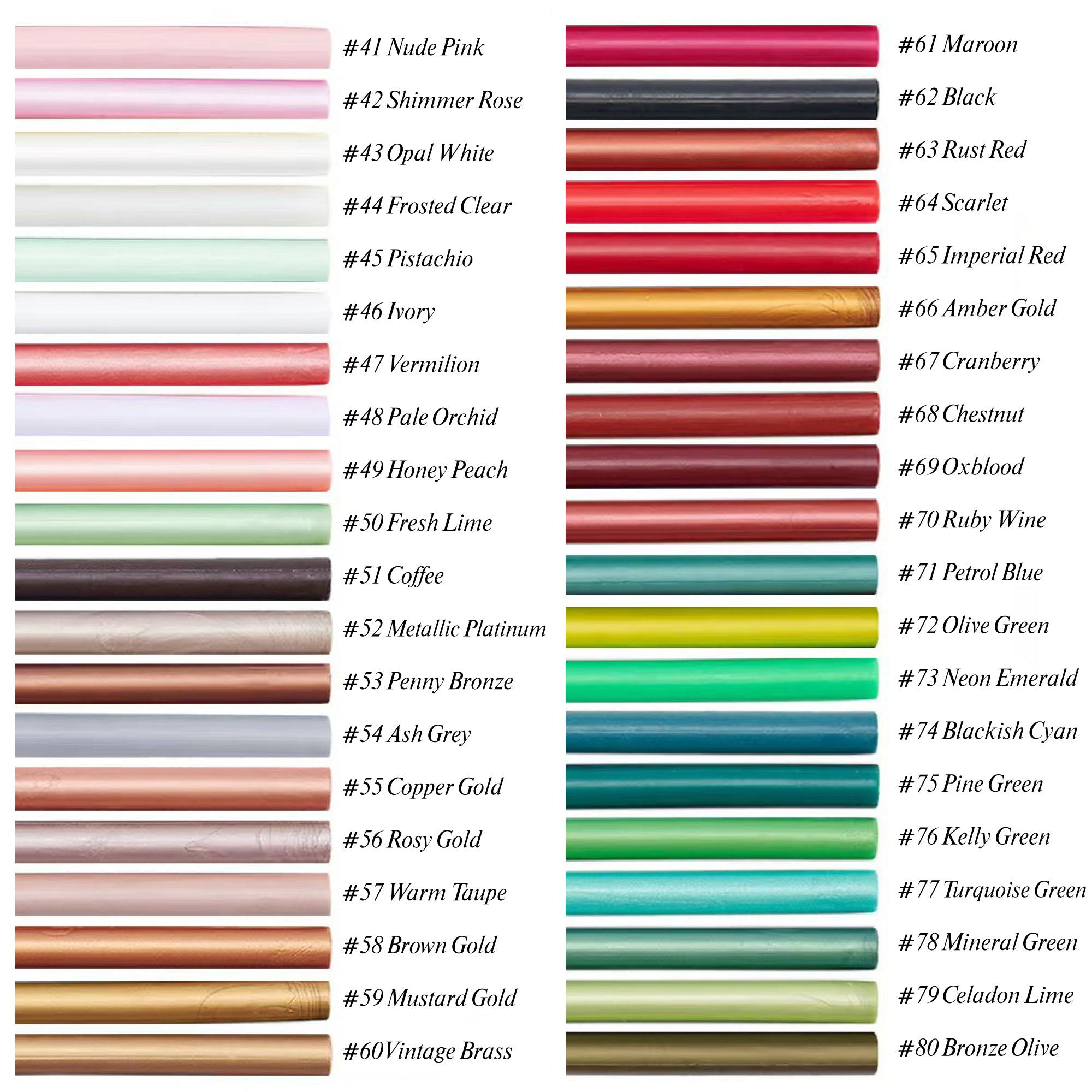 Sealing Wax Stick(112 Colors)