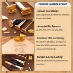 Custom Burger Branding Iron | Personalized BBQ Meat Stamp for Grill