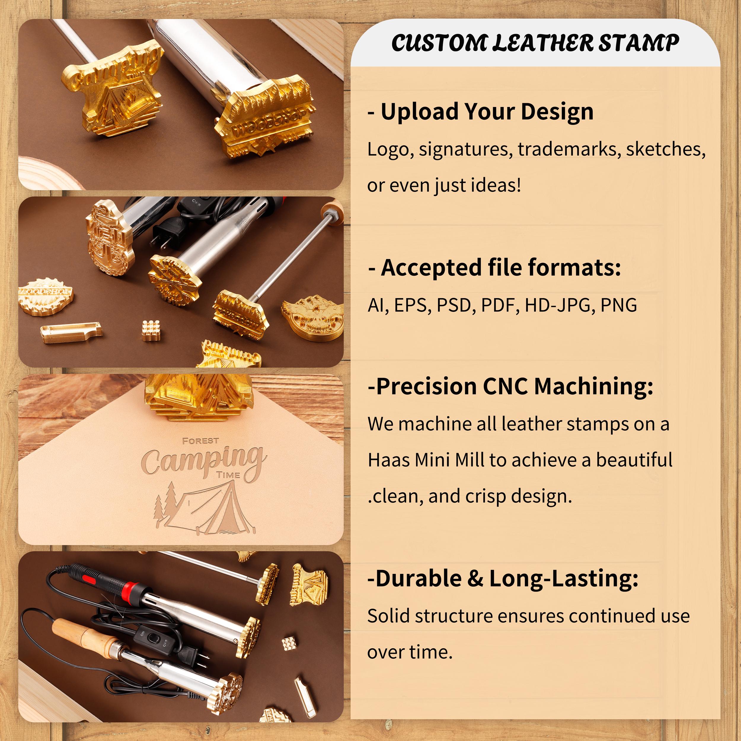 Custom Burger Branding Iron | Personalized BBQ Meat Stamp for Grill