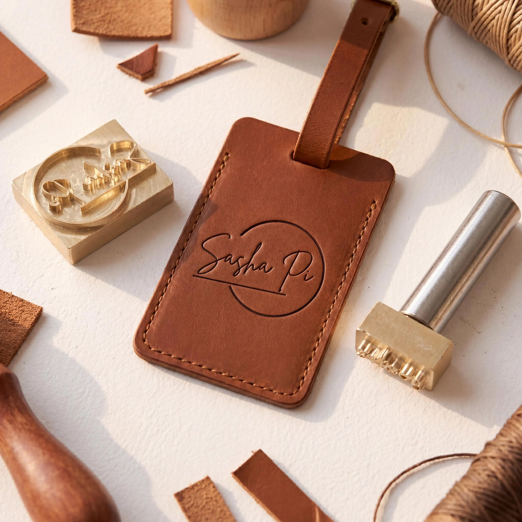 Custom Leather Stamp |  Personalized Logo / Artwork Embosser