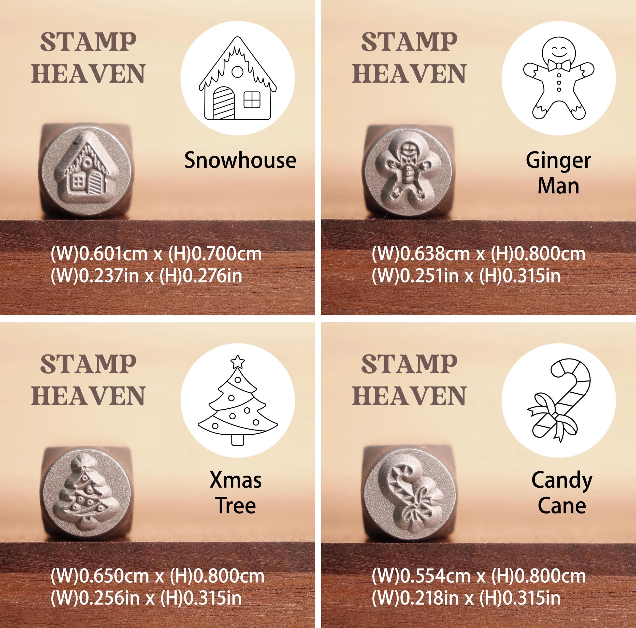 Christmas Metal Stamps Set | DIY Jewelry Tools