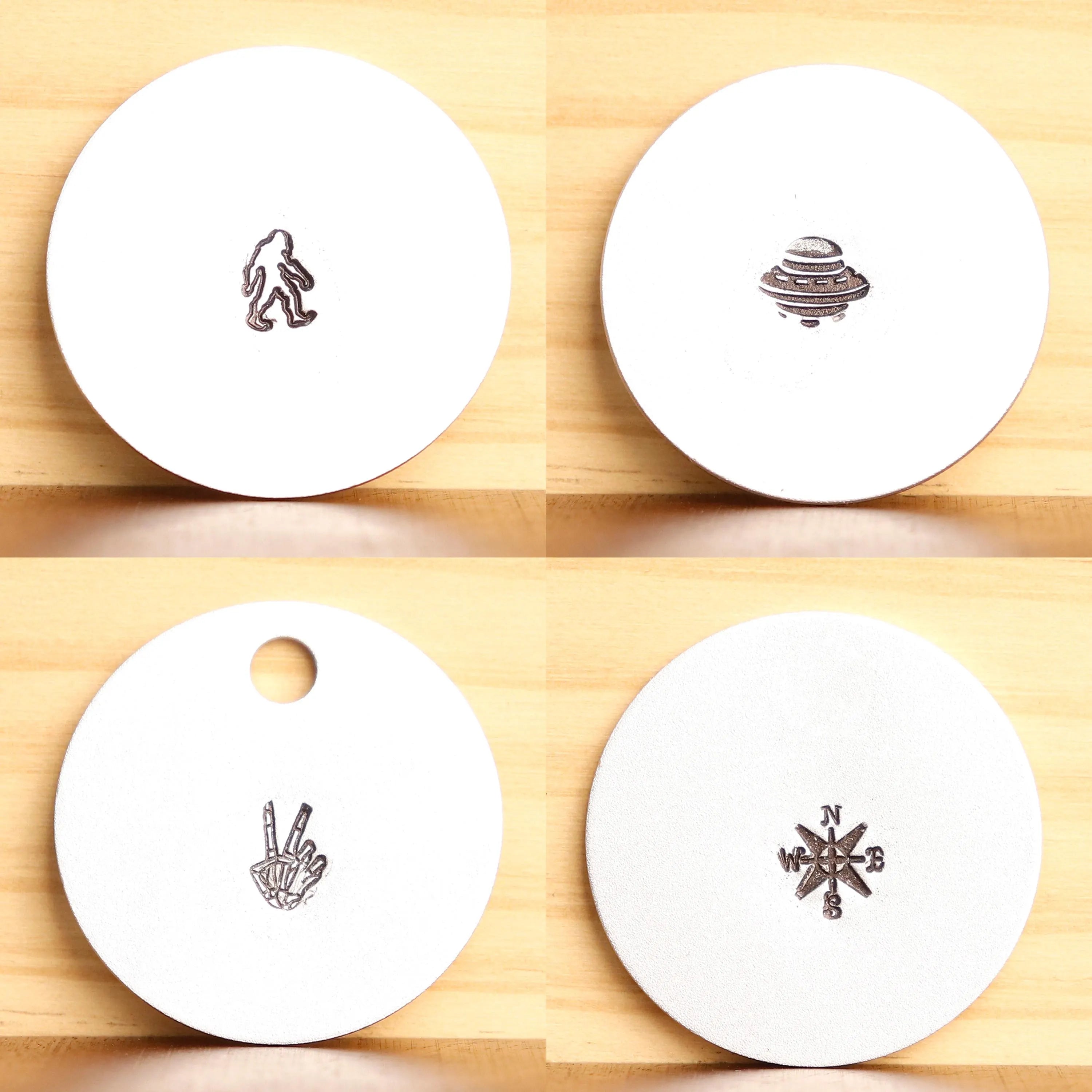 Alien & UFO Metal Stamps Set | DIY Jewelry Tools
