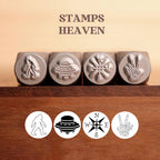 Alien & UFO Metal Stamps Set | DIY Jewelry Tools