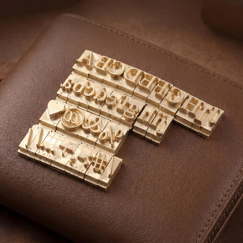Custom Alphabet Stamp Set | Branding Iron or Embosser