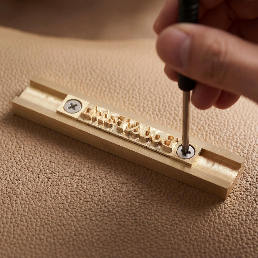 Custom Alphabet Stamp Set | Branding Iron or Embosser