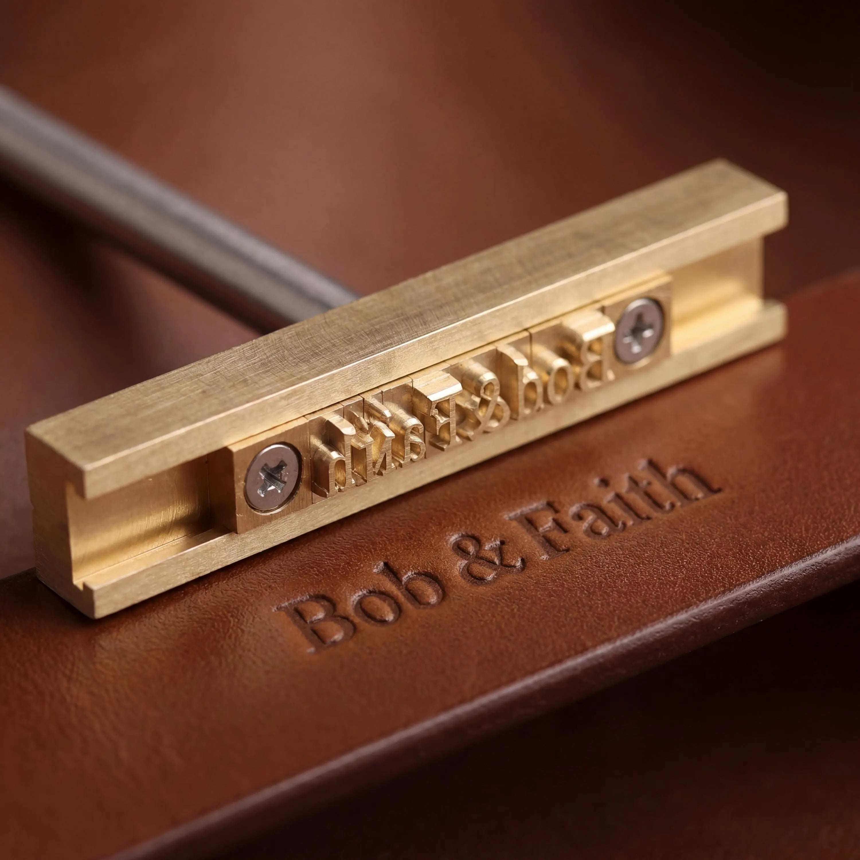 Custom Alphabet Stamp Set | Branding Iron or Embosser