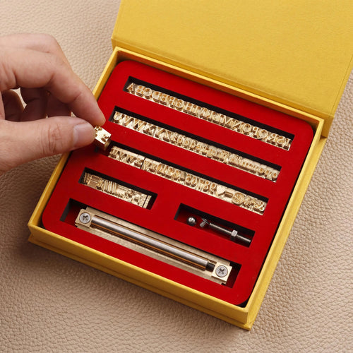 Custom Alphabet Stamp Set | Branding Iron or Embosser