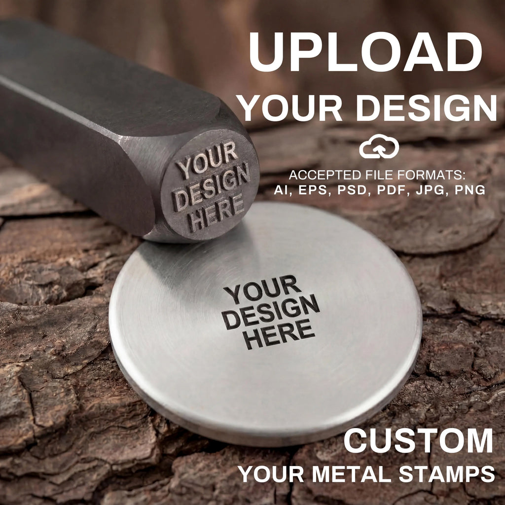 Custom Micro Steel Stamp | Personalized Metal Jewelry Punch