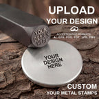 Custom Micro Steel Stamp | Personalized Metal Jewelry Punch