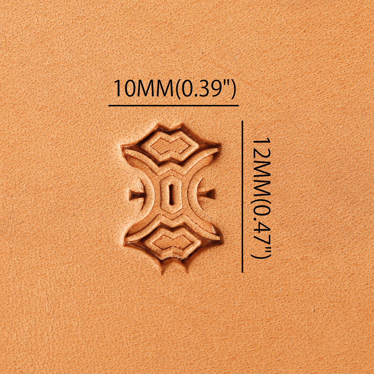 Infinity Link Brass Stamp | DIY Leathercraft Tools - ELT041