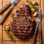 Custom Burger Branding Iron | Personalized BBQ Meat Stamp for Grill