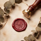 Custom Wax Seal Stamp | Personalized Stamp for Wedding Invitations & Branding & Gifts