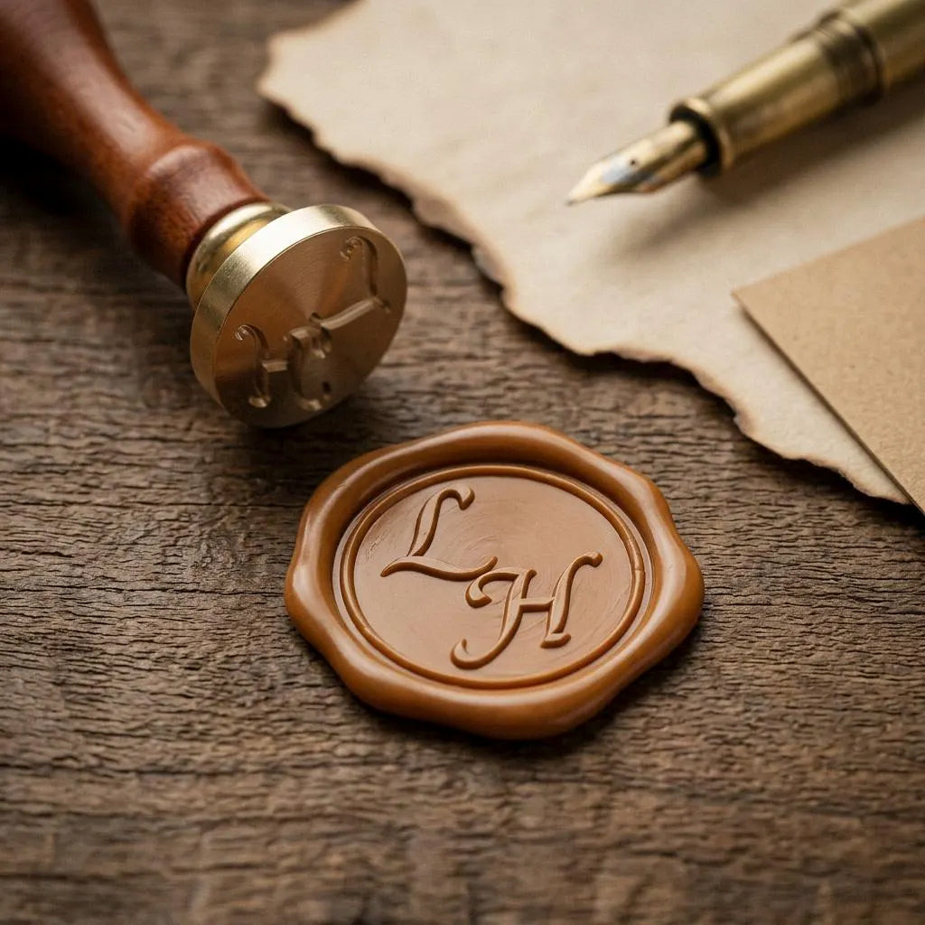 Custom Wax Seal Stamp | Personalized Stamp for Wedding Invitations & Branding & Gifts