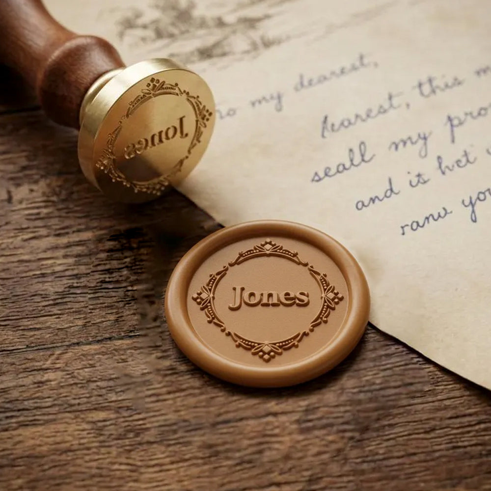 Custom Wax Seal Stamp | Personalized Stamp for Wedding Invitations & Branding & Gifts