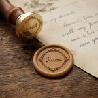 Custom Wax Seal Stamp | Personalized Stamp for Wedding Invitations & Branding & Gifts