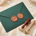 Custom Wax Seal Stamp | Personalized Stamp for Wedding Invitations & Branding & Gifts